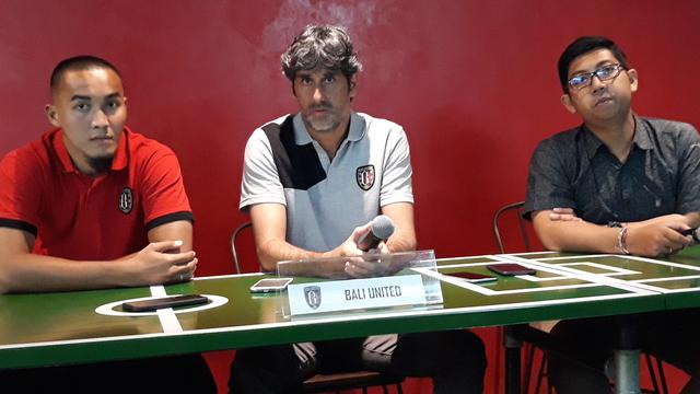 Jumpa pers Bali United vs Blitar United