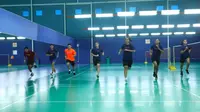 Skuad Garuda Muda Menjalani Latihan Perdana pada Sabtu (12/2/2022)