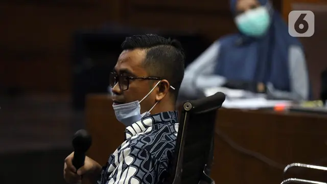 FOTO: Sidang Lanjutan Pinangki Sirna Malasari Simak Kesaksian Andi Irfan Jaya