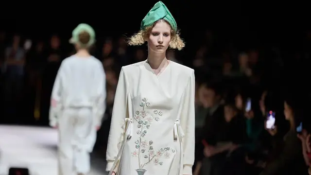 Salah satu koleksi di di Moscow Fashion Week. Dok. Moscow Fashion Week