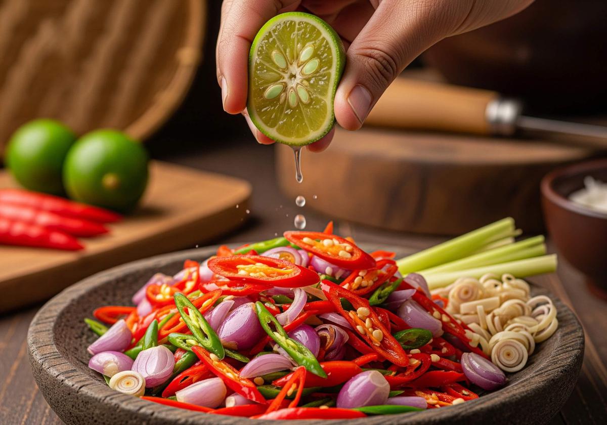 Cara Membuat Sambal Matah Anti Langu