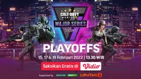 Link Live Streaming CODM Major Series 6 Babak Playoff Pekan Kedua di Vidio. (Sumber : dok. vidio.com)