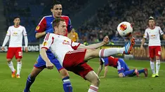 Highlight pertandingan Liga Europa antara FC Basel melawan FC Salzbourg di St.Jakob-Park (Ba