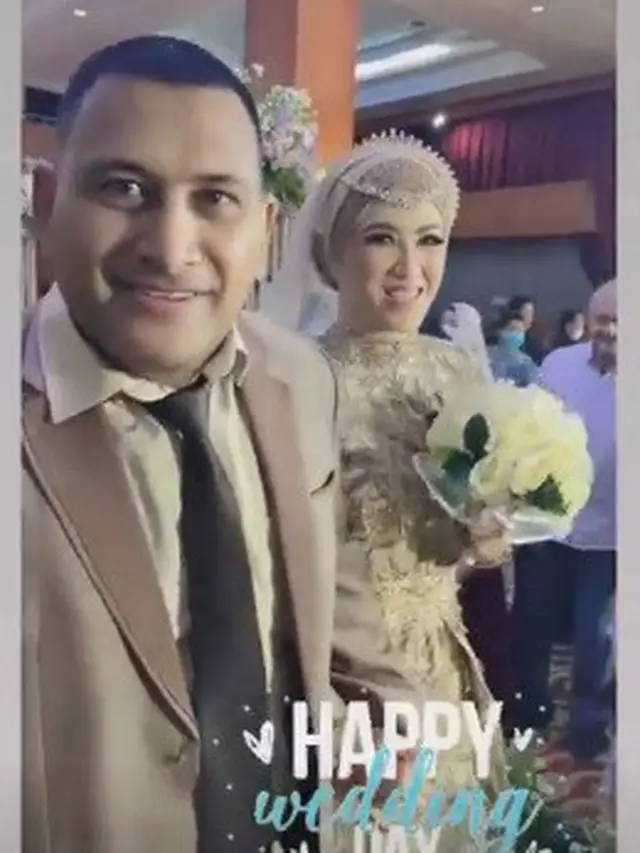 Said Bajuri dan Sarah Yahya kini resmi suami istri (Foto: Instagram @yasirnene)