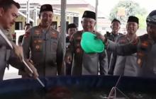 Dua Jenderal Datangi Rumah Dinas Kapolres Serang, Salut Lihat Kolam Ikan Lele & Nila