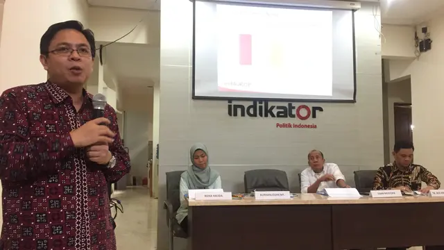 Indikator Politik Indonesia Merilis Hasil Survei Pilkada Jabar 2018