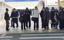 Momen Saat Member Seventeen Berangkat Ke Jakarta, Bikin Fans Jadi Histeris