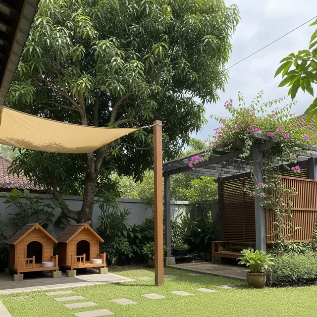 Ide Halaman Belakang Rumah yang Ramah Hewan Peliharaan