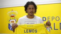 Bek muda Las Palmas, Mauricio Lemos. (Barcelona Forum).
