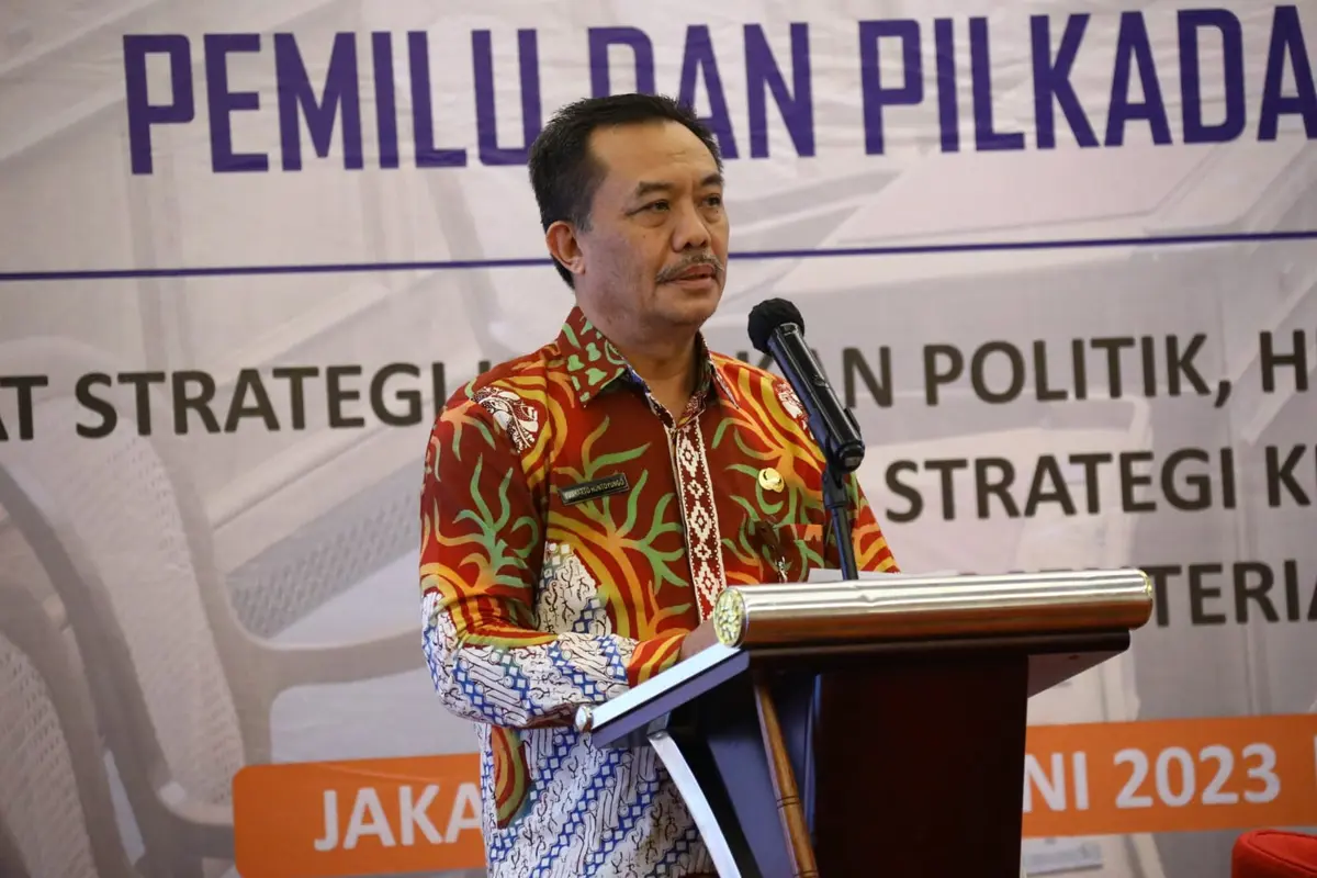 Kepala Badan Strategi Kebijakan Dalam Negeri (BSKDN) Yusharto Huntoyungo. (Istimewa)