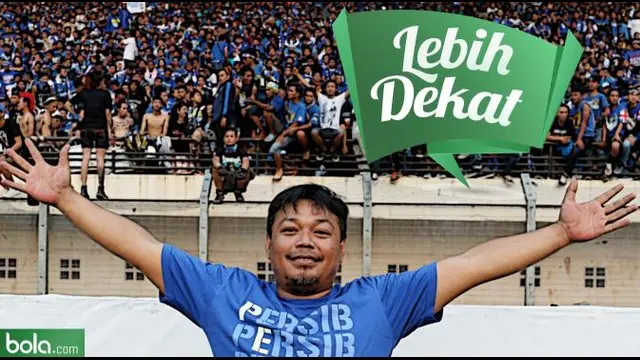 Kisah Yana Umar, sosok paling disegani suporter fanatik Persib Bandung, Viking.