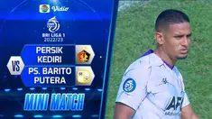 Berita video highlights pertandingan pekan ke-28 antara Persik Kediri melawan Barito Putera, Sabtu (4/3/23). Pertandingan dimenangkan oleh Persik Kediri dengan skor akhir 2-0.