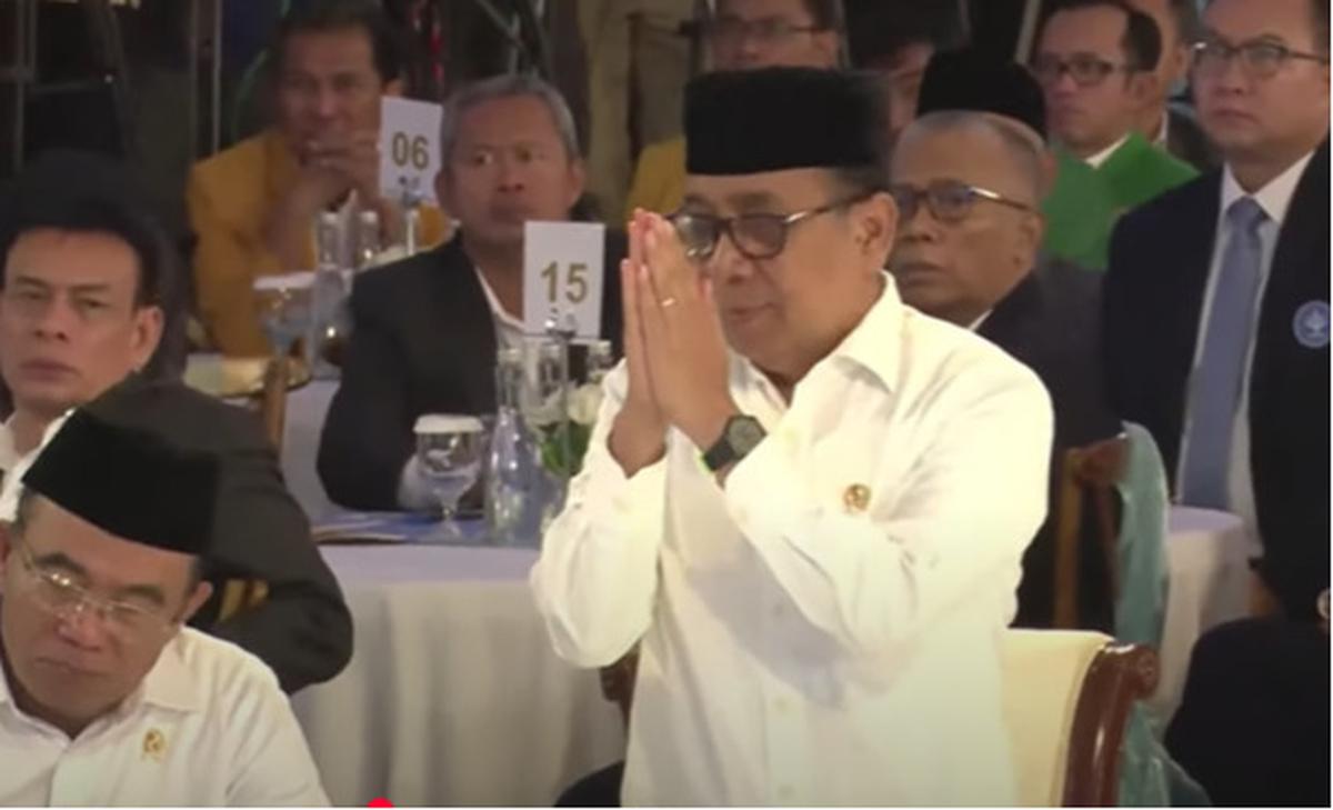 Satu Istana Ketawa dan Tepuk Tangan saat Pidato Prabowo sebut Jaksa Agung ST Burhanuddin: Lagi Ngejar-ngejar Orang!