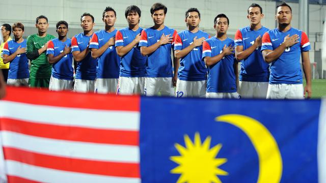 Timnas Malaysia (AFP/MOHD FYROL)