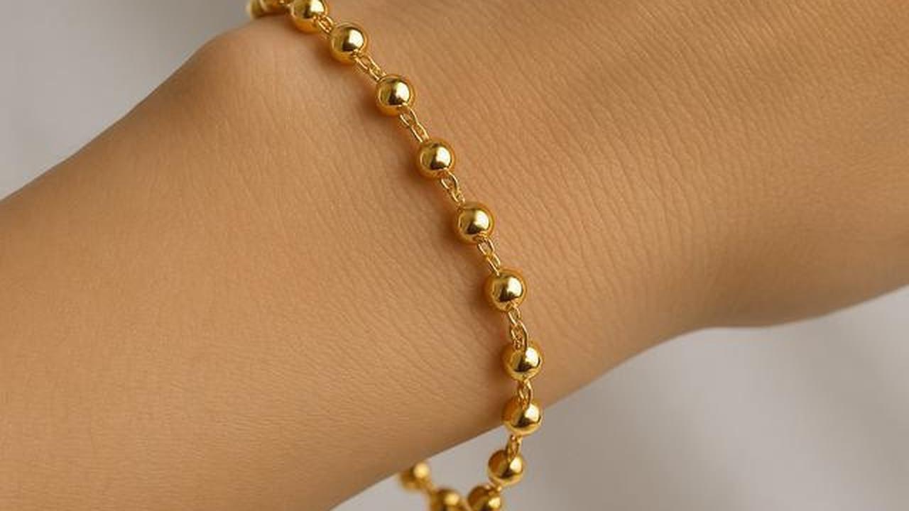7 Model Gelang Emas 12 Gram Model Rantai Tali, Tampil Anggun Setiap Hari