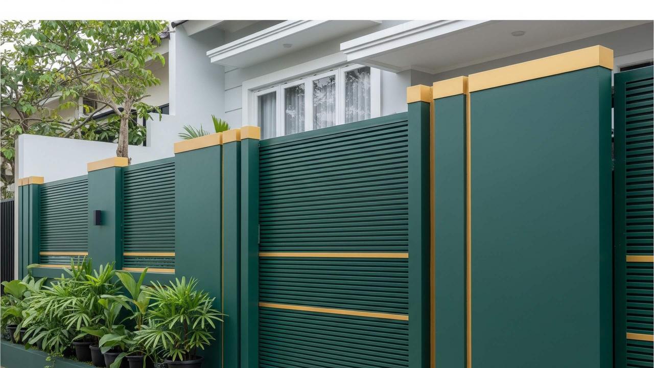 Warna Pagar Rumah yang Tidak Mudah Kusam