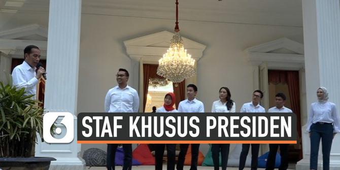 VIDEO: Daftar 7 Staf Khusus Baru Presiden