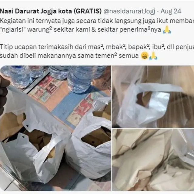 Cerita Penuda Bikin Program Darurat Jogja untuk Selamatkam Anak Kos dari Kelaparan