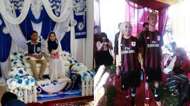 Jadi Fans Berat, Ini 6 Potret Pernikahan Bertema Klub Sepak Bola - Hot  Liputan6.com