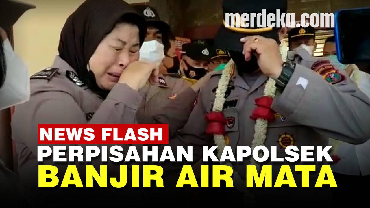VIDEO: Kapolda Sumut Copot Kapolsek Percut Sei Tuan, Anggota Pada Nangis