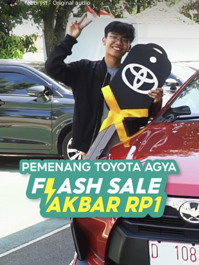 Hoki Banget, Baliho & LED Pemenang Mobil Flash Sale Shopee Terpampang di Cimahi