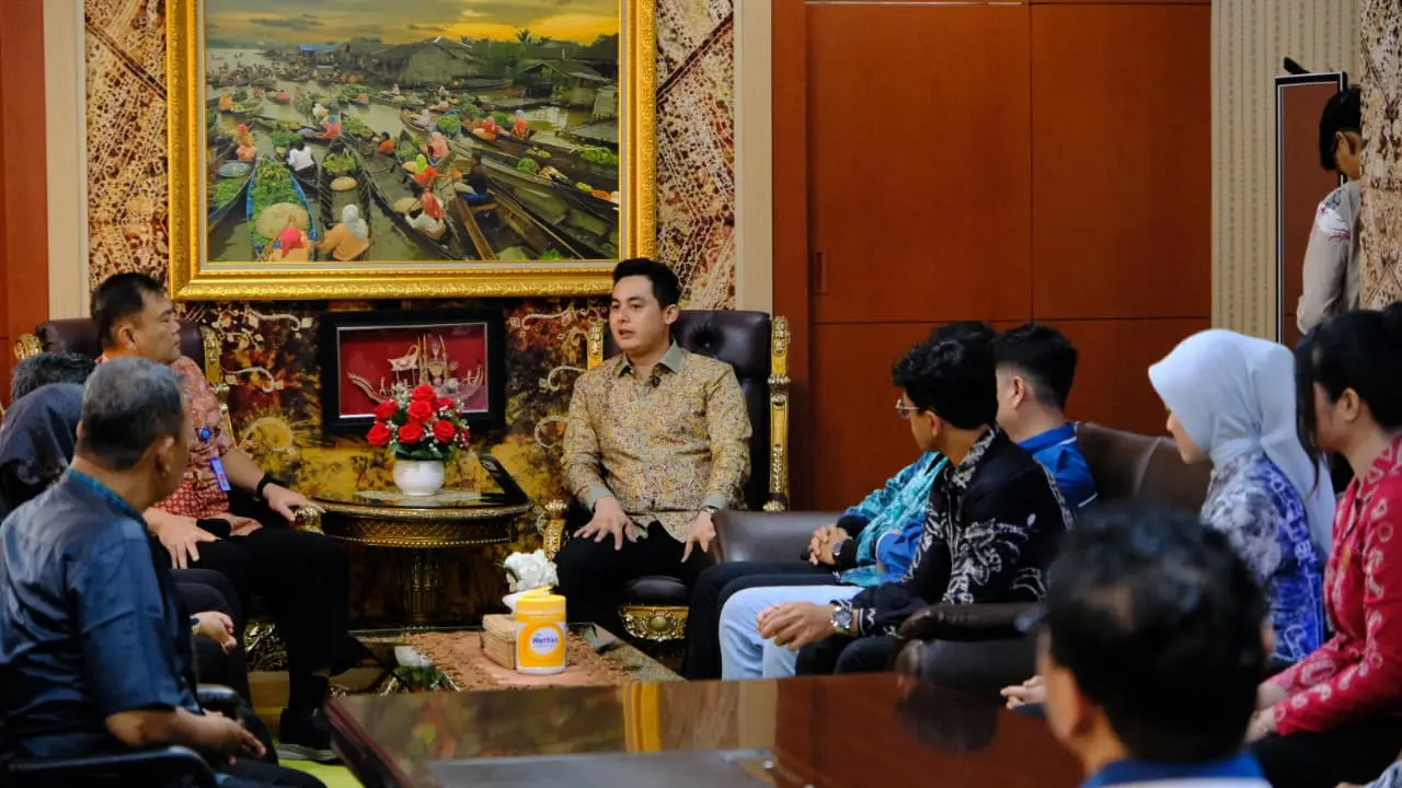 Anggota DPD Dayat El di kantor BNN Kalsel