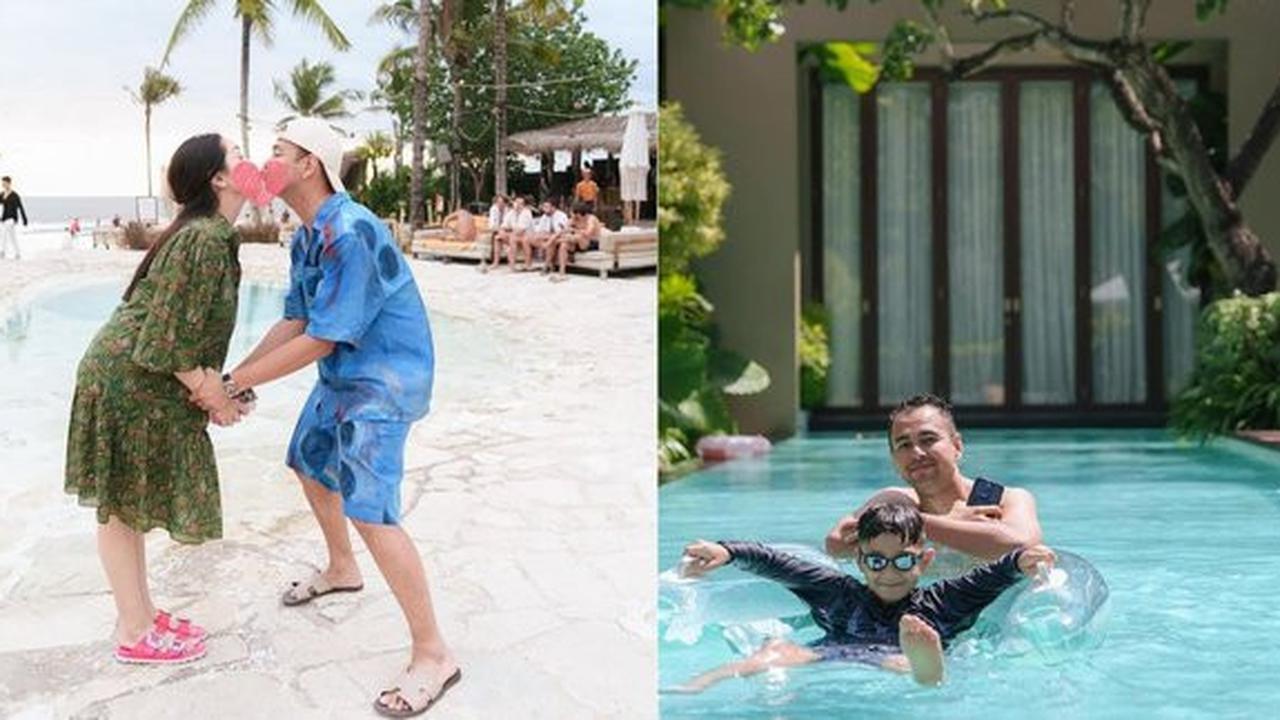 8 Foto Raffi Ahmad dan Nagita Slavina Mengajak Anak-Anaknya Berlibur ke Bali