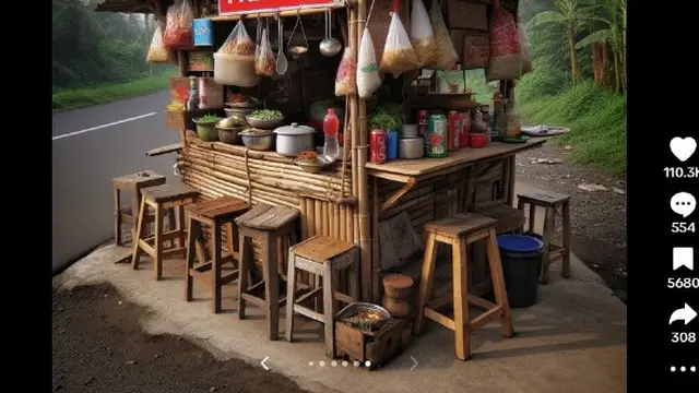 Rumah Makan Padang Kreasi AI Modal Gocap vs Rp 10 Miliar, Netizen: Universe Baru