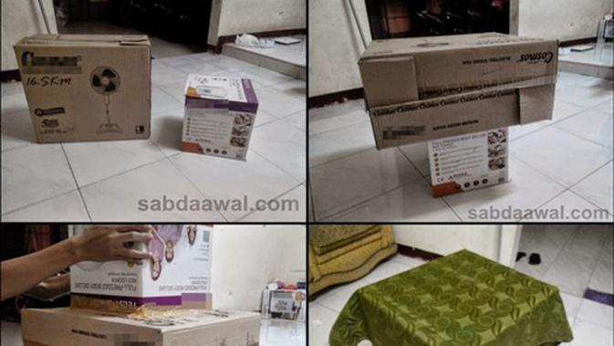 Cara Membuat Meja  Belajar  Dari Kardus Home Desaign