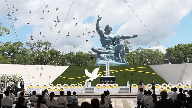 Jepang Peringati 76 Tahun Serangan Bom Atom di Nagasaki