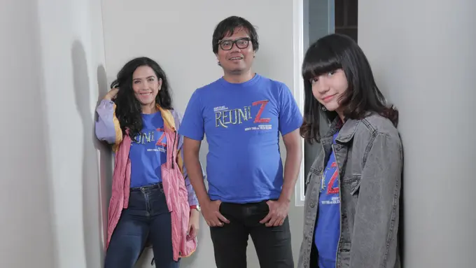 [Bintang] Media visit pemain film Reuni Z