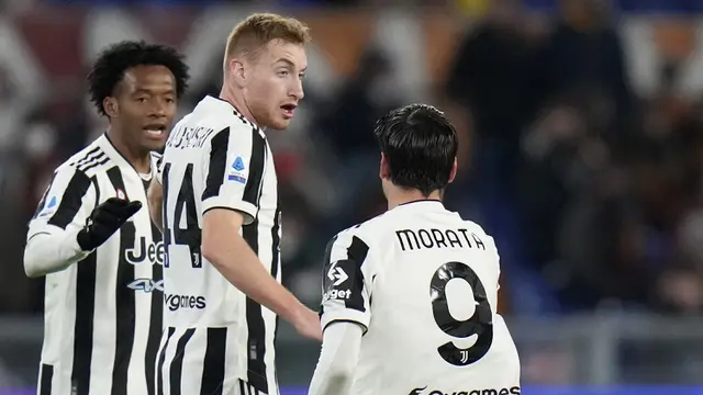 Foto: Szczesny Tepis Penalti, Juventus Comeback di Kandang AS Roma dalam Drama 7 Gol di Liga Italia
