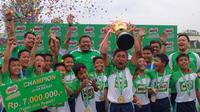SD Al Ma’soem Sumedang menjari juara MILO Football Championship 2017 regional Bandung.