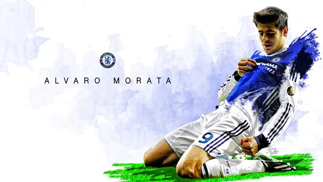 Infografis ALVARO MORATA MESIN GOL BARU CHELSEA banner