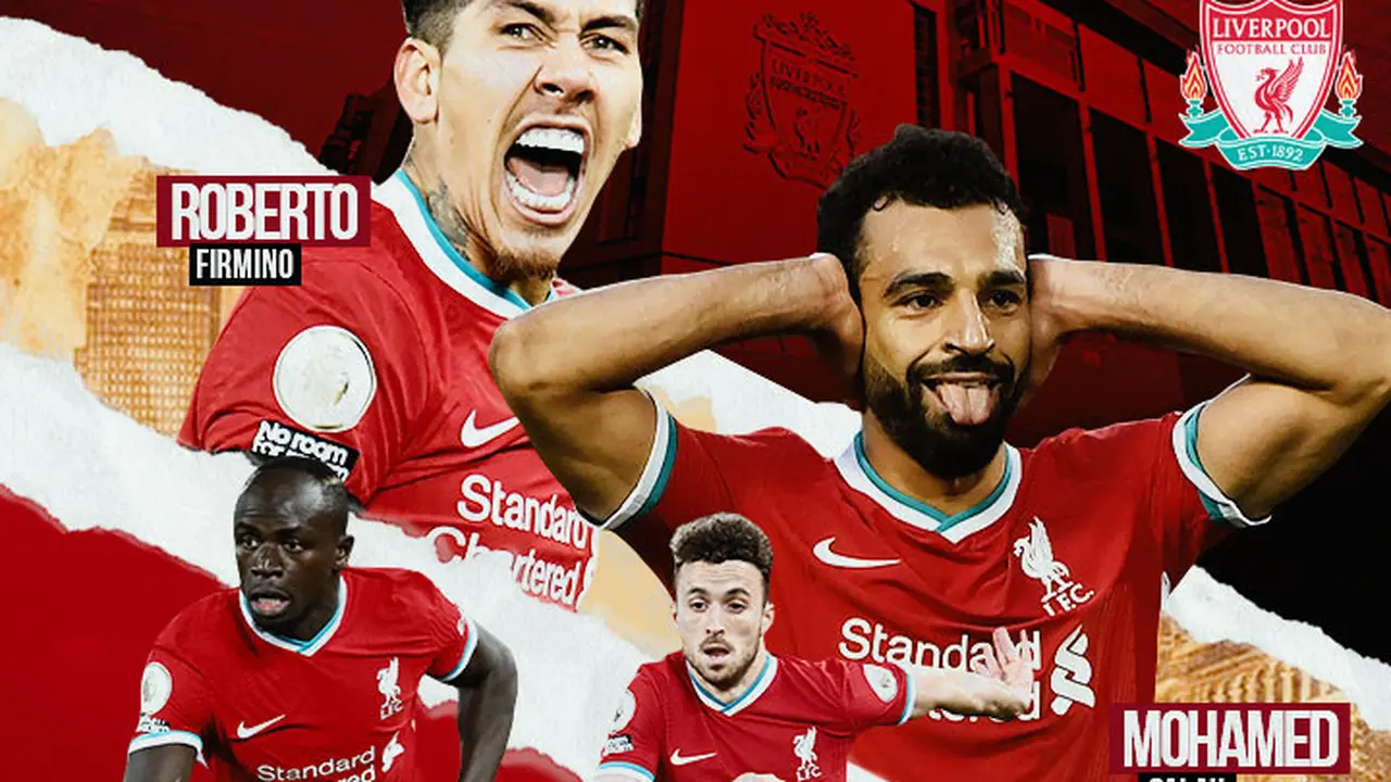 Liverpool - Roberto Firmino, Mohamed Salah, Diogo Jota, Sadio Mane