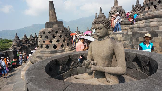 Tumpukan Batu Di Candi Borobudur Yang Membuat Obama Takjub Regional Liputan6 Com