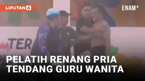 VIDEO: Duh! Pelatih Renang di Asahan Tendang Alat Vital Guru Olahraga Perempuan hingga Pingsan