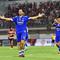 Thom Haye, gelandang Persib Bandung, merayakan gol ke gawang Madura United pada pekan ke-14 BRI Super League 2025/2026. (Dok. ileague.id)