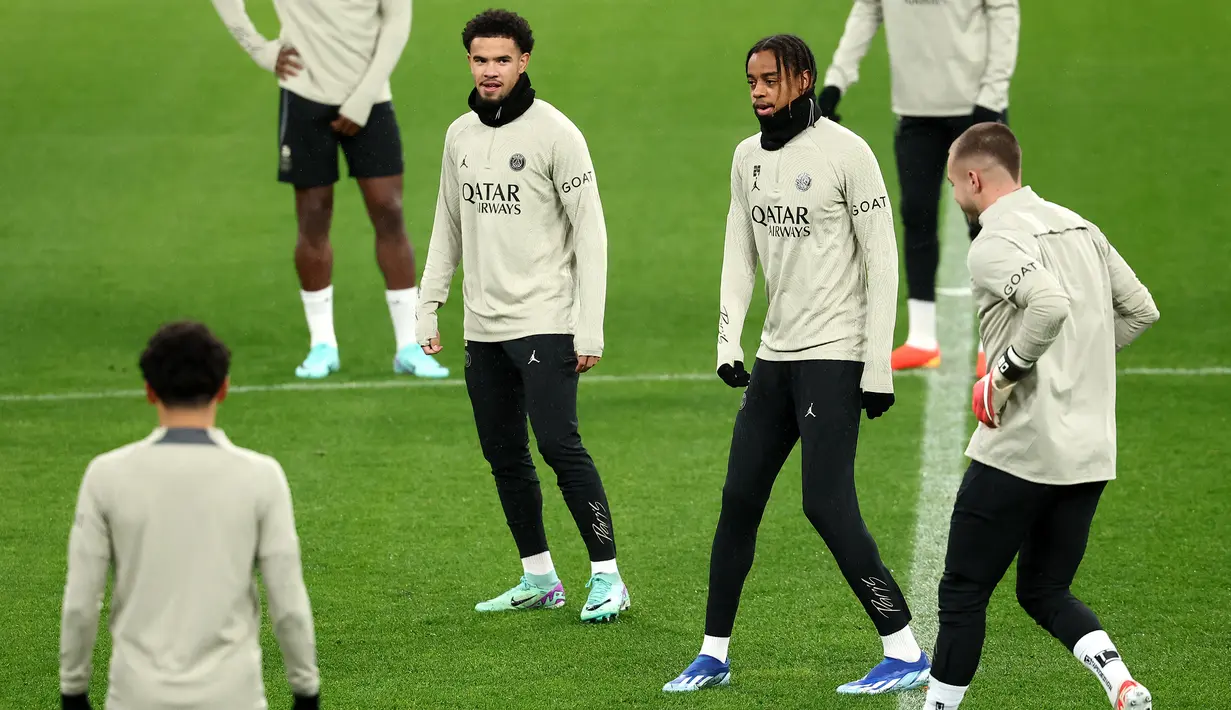 Jika mereka kalah, sementara ada yang menang di partai Newcastle vs Milan, maka PSG akan gagal lolos ke babak 16 besar. (FRANCK FIFE / AFP)
