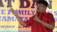 Mantan Ketua DPRD Sarolangun, Provinsi Jambi, M Syaihu dinyatakan menang atas gugatannya terhadap PDIP. (Liputan6.com/B Santoso)