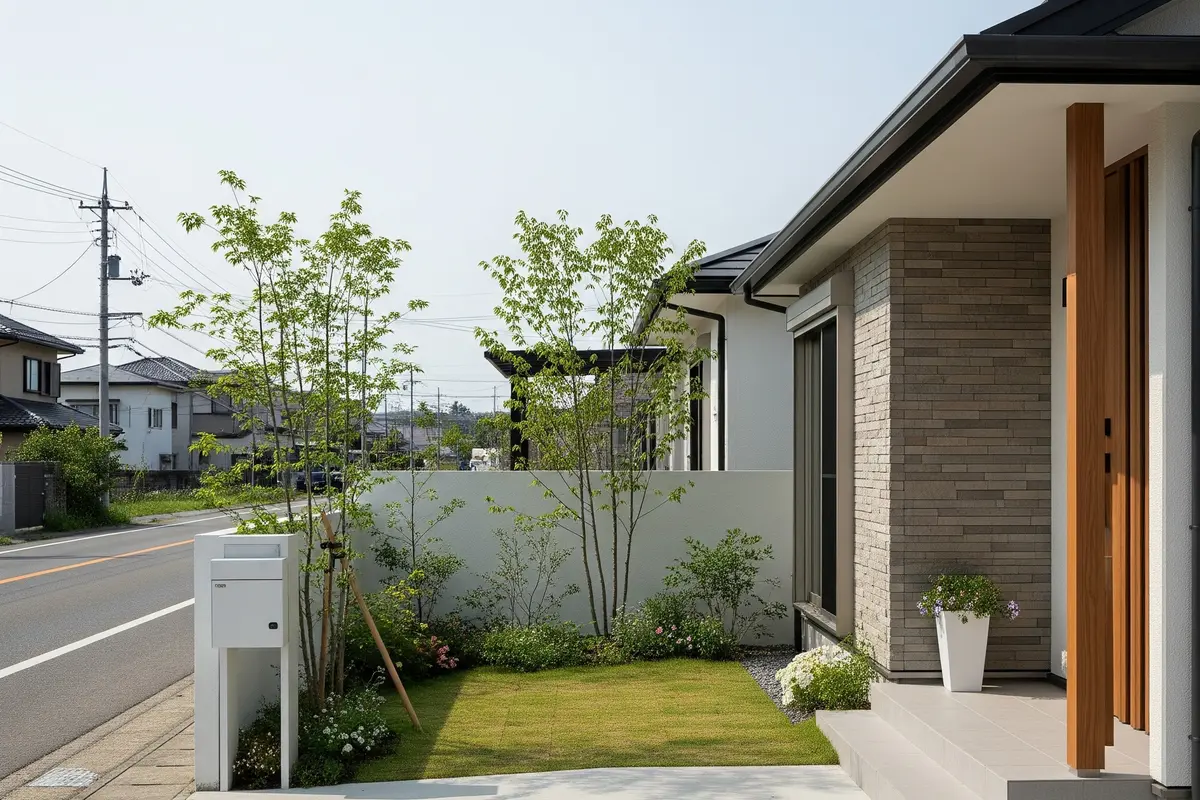 Desain Rumah Sederhana Pinggir Jalan