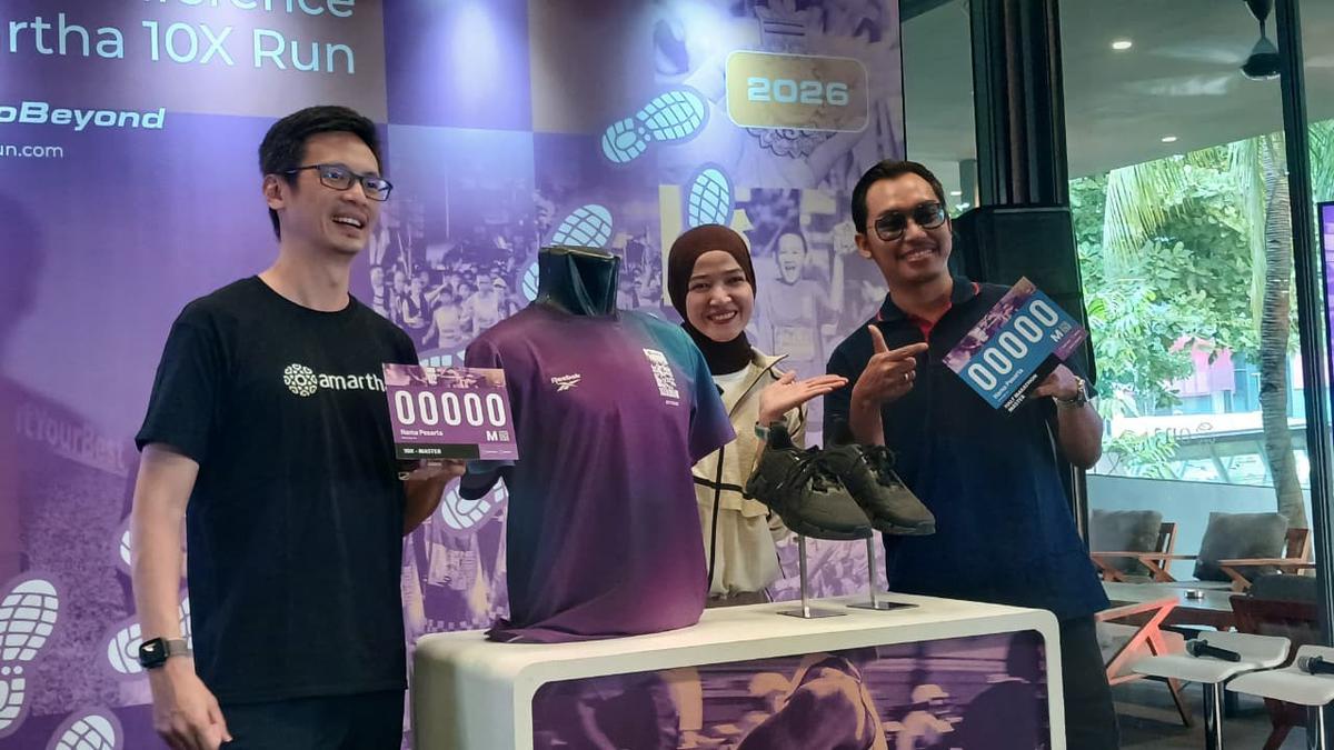 Amartha 10X Run 2026 Gabungkan Gaya Hidup Sehat dan Misi Pemberdayaan UMKM Perempuan