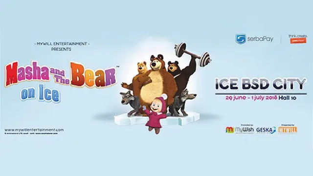 Masha Ant The Bear On Ice
