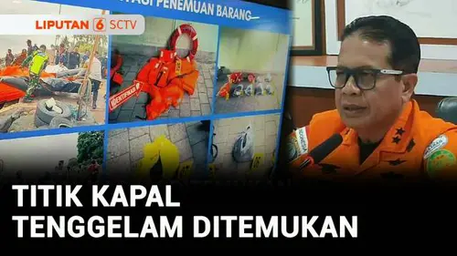 VIDEO: Diduga Bangkai KMP Tunu Ditemukan 40-50 Meter di Bawah Laut
