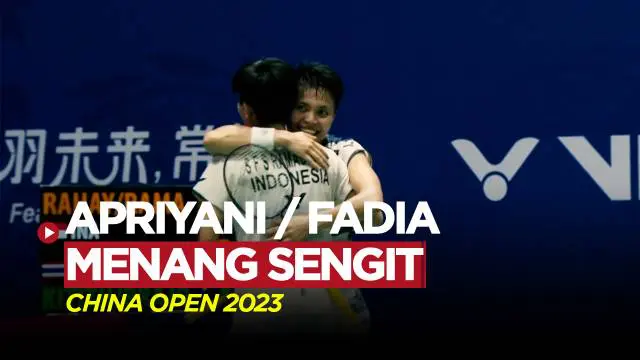 Berita Video, cuplikan pertandingan China Open 2023 yang berlangsung pada Rabu (8/9/2023)