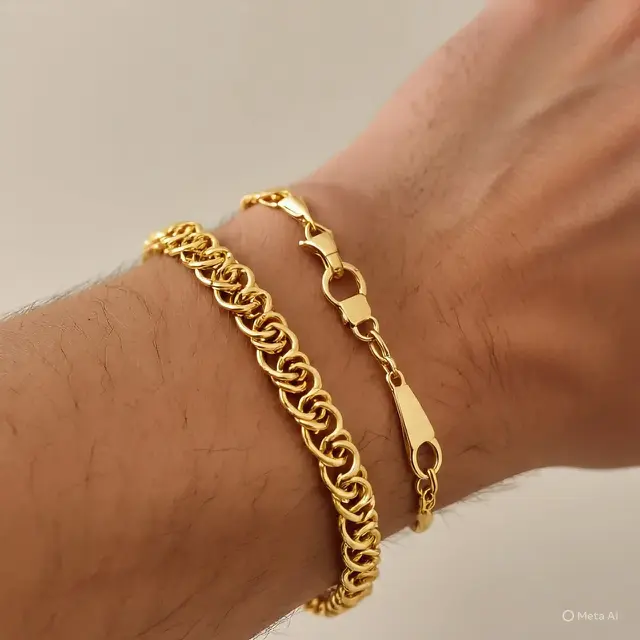 Model Gelang Emas Rantai 10 Gram