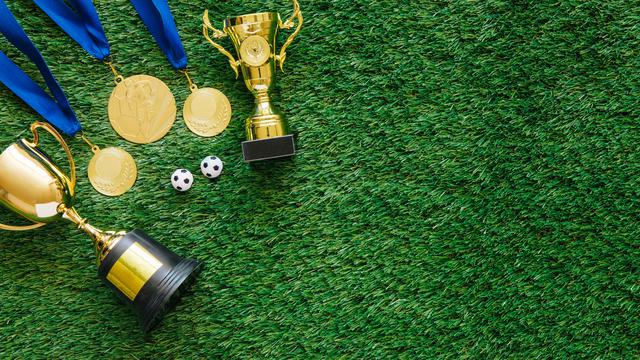 Ilustrasi kemenangan, juara, pemenang