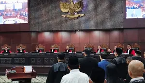 MK Tolak Gugatan Syarat Pendidikan Wapres Gibran
