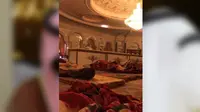 Beredar foto dan video yang menunjukkan kondisi 11 pangeran Arab yang ditahan (Twitter/@MBNSaudi)