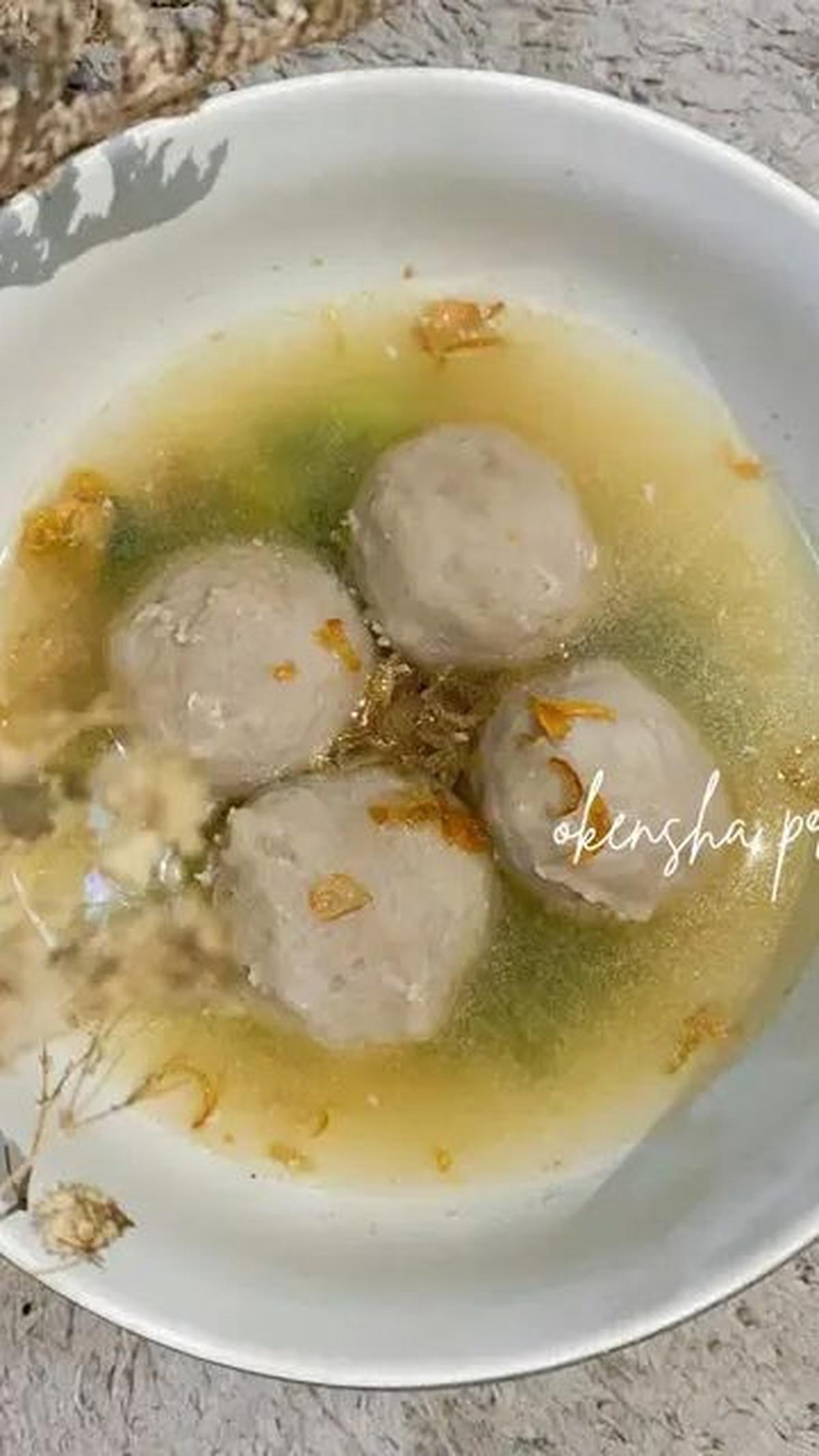 2.&nbsp;Kuah Bakso Malang Simple